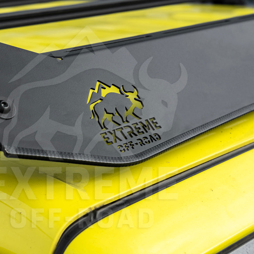 2018-Up Jeep Wrangler JL Carbon Steel Black Top Roof Cargo Rack