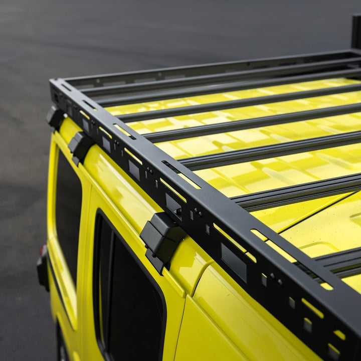 2018-Up Jeep Wrangler JL Carbon Steel Black Top Roof Cargo Rack