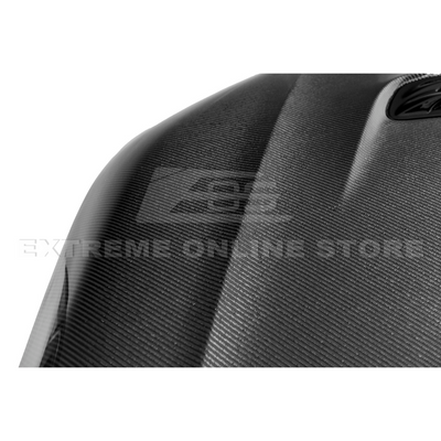 2022-Up Honda Civic Type-R Package Carbon Fiber Front Vented hood