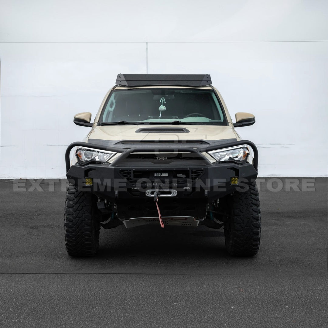 2010-24 Toyota 4Runner V2 Carbon Steel Black Top Roof Rack Cargo Carrier