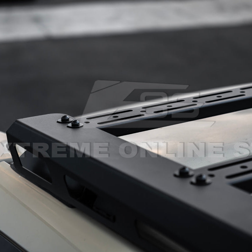 2010-24 Toyota 4Runner V2 Carbon Steel Black Top Roof Rack Cargo Carrier
