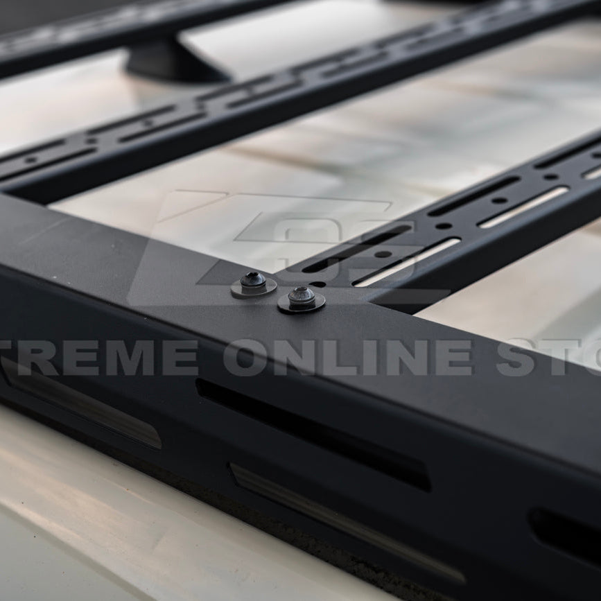 2010-24 Toyota 4Runner V2 Carbon Steel Black Top Roof Rack Cargo Carrier
