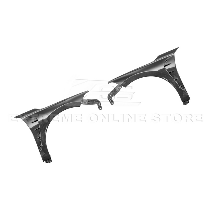 2022-Up Honda Civic | JDM Varis Style CARBON FIBER Front Vented Hood w/ Fender