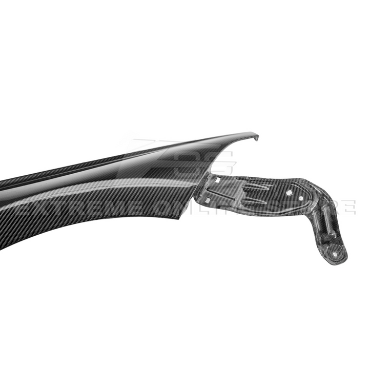 2022-Up Honda Civic | JDM Varis Style CARBON FIBER Front Vented Hood w/ Fender
