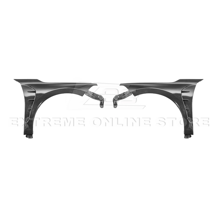 2022-Up Honda Civic | JDM Varis Style CARBON FIBER Front Vented Hood w/ Fender