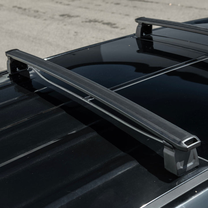 2022-Up GMC Hummer EV | Aluminum Roof Mounted Cargo &amp; Luggage Cross Rail Rack