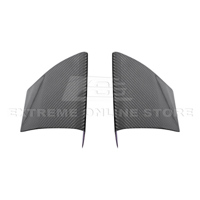 2015-20 Ford Mustang Shelby GT350 Front Upper Grille Inserts Pair