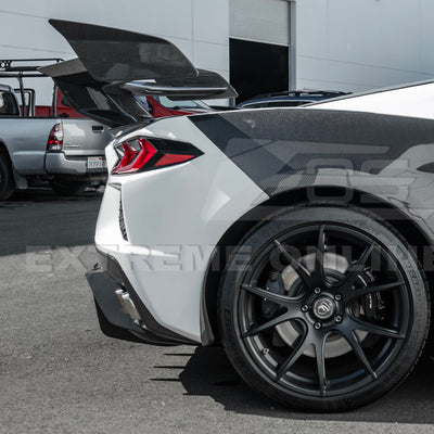 2020-Up Corvette C8 Rear Bumper Diffuser Quad Exit