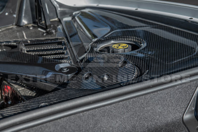 Chevrolet Corvette C8 Carbon Fiber Engine Bay Struct Covers