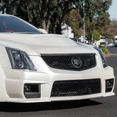 2009-15 Cadillac CTS-V Carbon Fiber Front Fog Light Cover