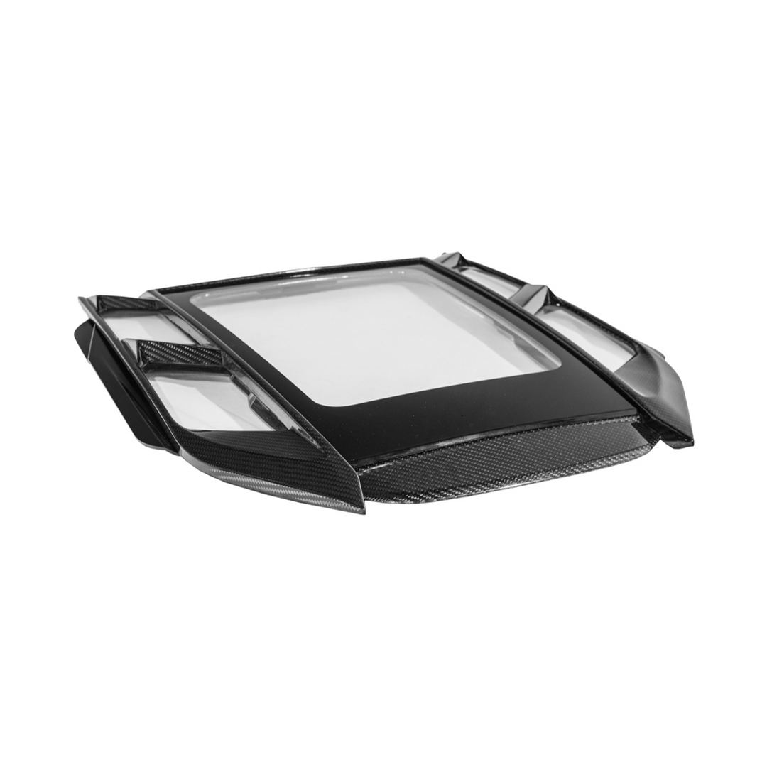2020-Up Corvette C8 Convertible Rear Hatch Upper HTC Tonneau Window Inserts