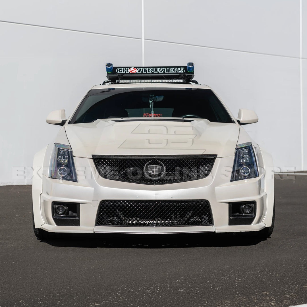 2009-15 CTS-V Dry Carbon Fiber Headlights Internal Lens Cover