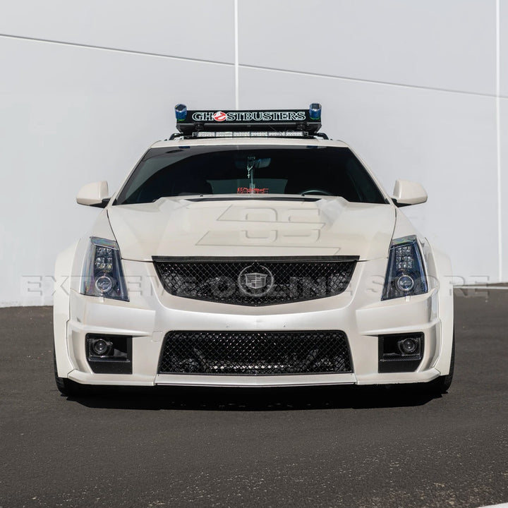 2009-15 CTS-V Dry Carbon Fiber Headlights Internal Lens Cover