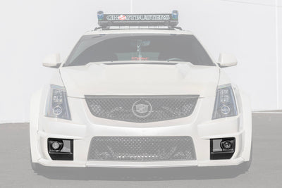 2009-15 Cadillac CTS-V Carbon Fiber Front Fog Light Cover