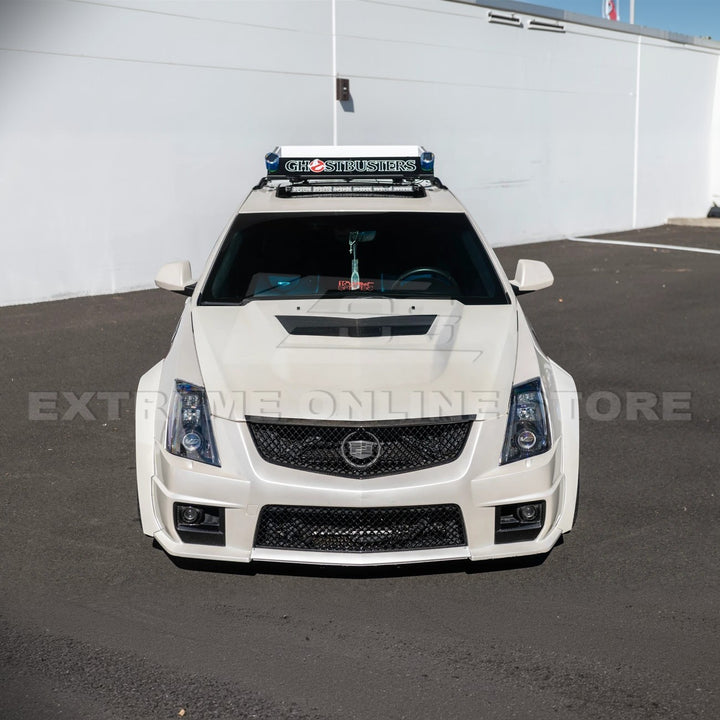 2009-15 Cadillac CTS-V Dry Carbon Fiber Front Fog Light Cover