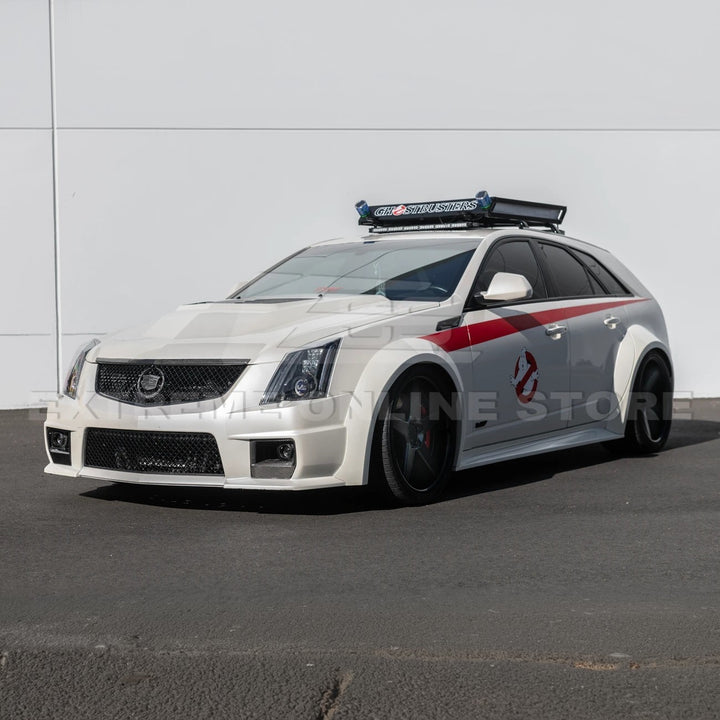 2009-15 Cadillac CTS-V Dry Carbon Fiber Front Fog Light Cover