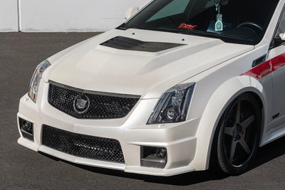 2009-15 Cadillac CTS-V Carbon Fiber Front Fog Light Cover