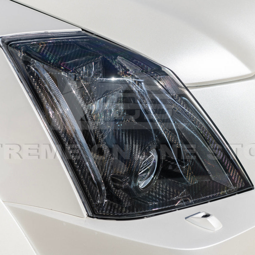 2009-15 CTS-V Dry Carbon Fiber Headlights Internal Lens Cover