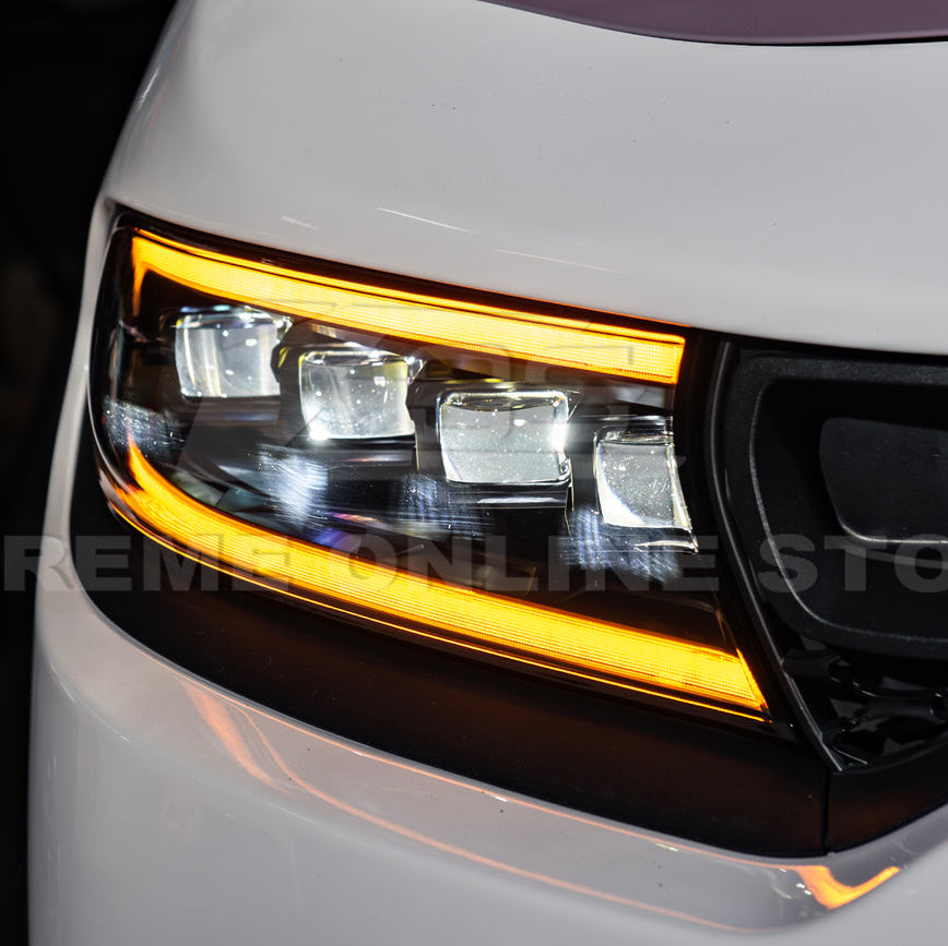 2015-23 Charger EOS Performance LED DRL Sequential Signal Projector Headlights