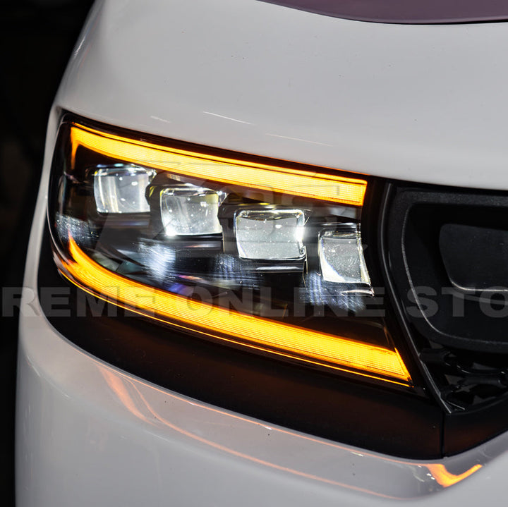 2015-23 Charger EOS Performance LED DRL Sequential Signal Projector Headlights