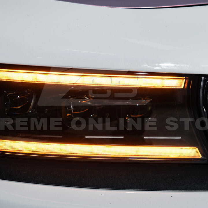 2015-23 Charger EOS Performance LED DRL Sequential Signal Projector Headlights