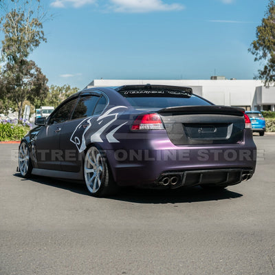 2008-09 Pontiac G8 | Carbon Fiber Replacement Rear Trunk w/ Integrated Spoiler