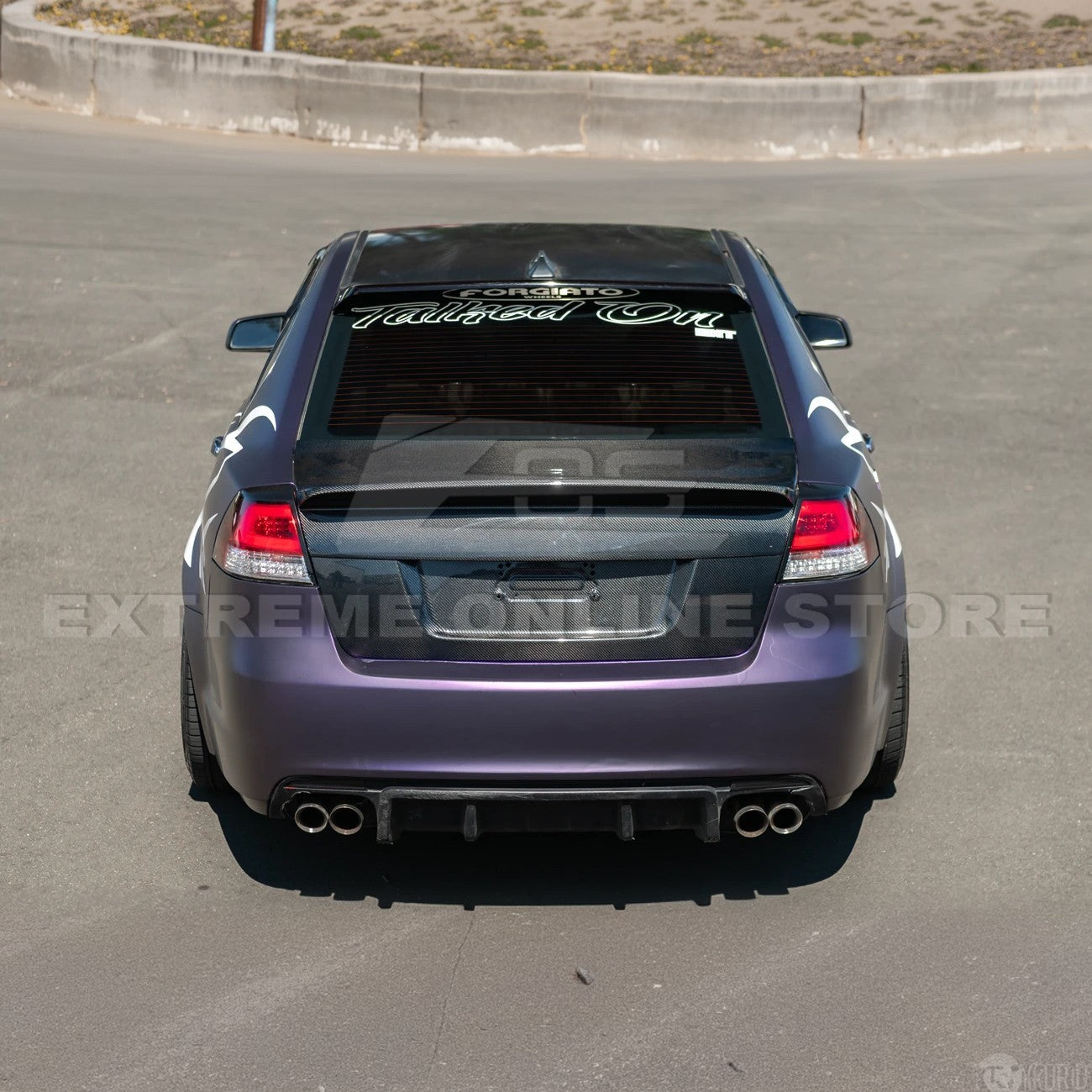 2008-09 Pontiac G8 | Carbon Fiber Replacement Rear Trunk w/ Integrated Spoiler