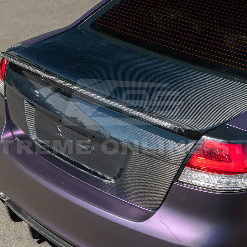 2008-09 Pontiac G8 | Carbon Fiber Replacement Rear Trunk w/ Integrated Spoiler