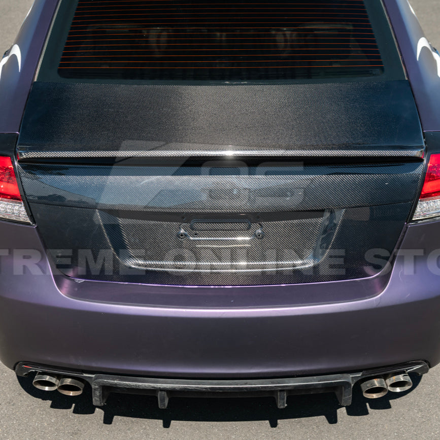 2008-09 Pontiac G8 | Carbon Fiber Replacement Rear Trunk w/ Integrated Spoiler