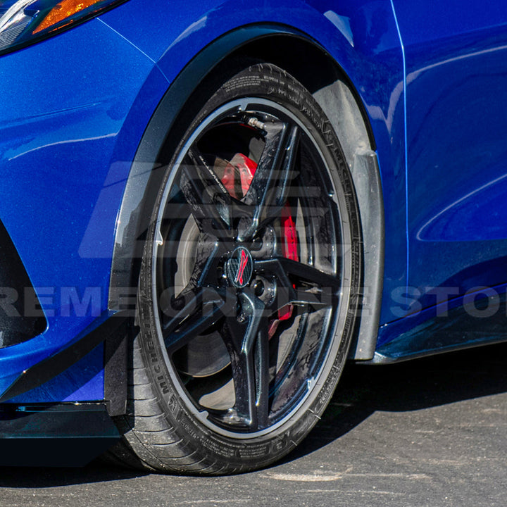 Chevrolet Corvette C8 DRY CARBON FIBER Side Wheel Fender