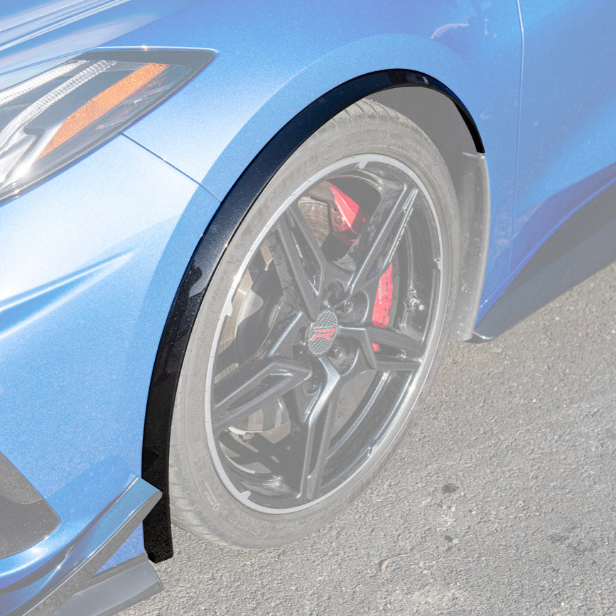 Chevrolet Corvette C8 DRY CARBON FIBER Side Wheel Fender