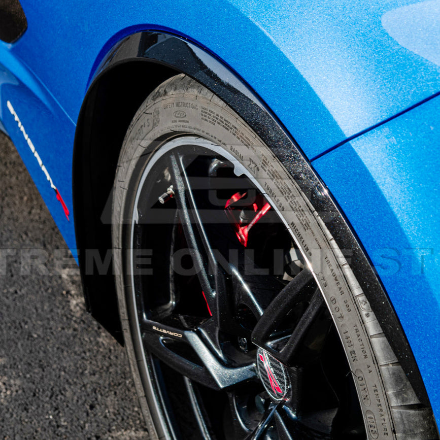 Chevrolet Corvette C8 DRY CARBON FIBER Side Wheel Fender