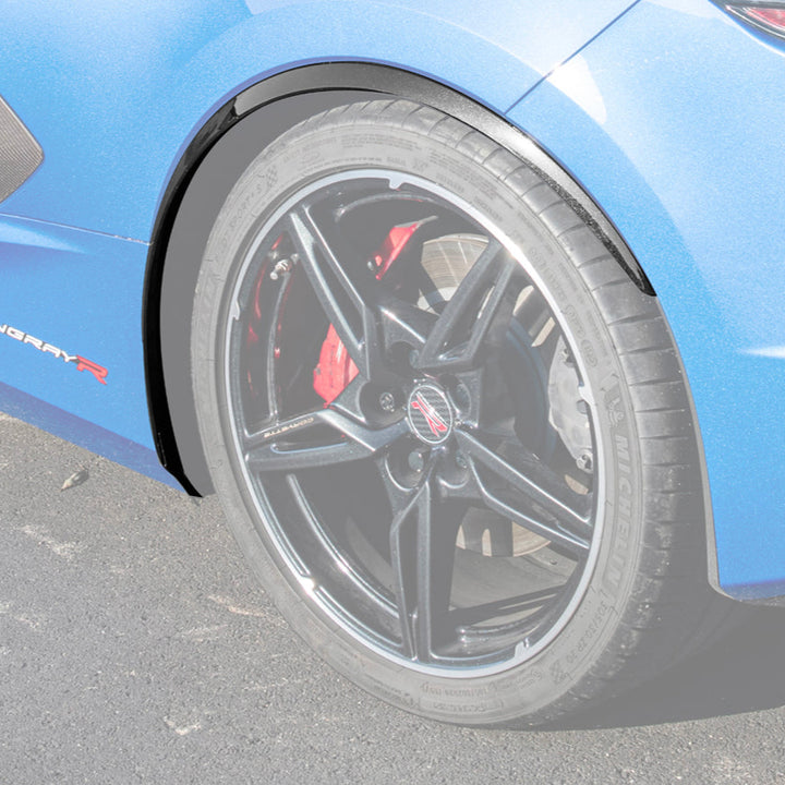 Chevrolet Corvette C8 DRY CARBON FIBER Side Wheel Fender