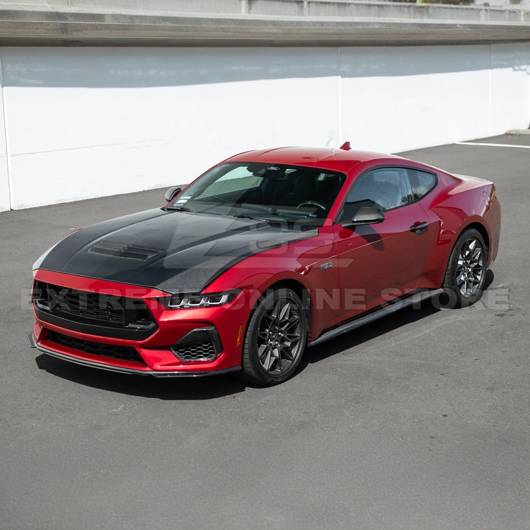 2024-Up Ford Mustang S650 Add-On Side Skirts Extension