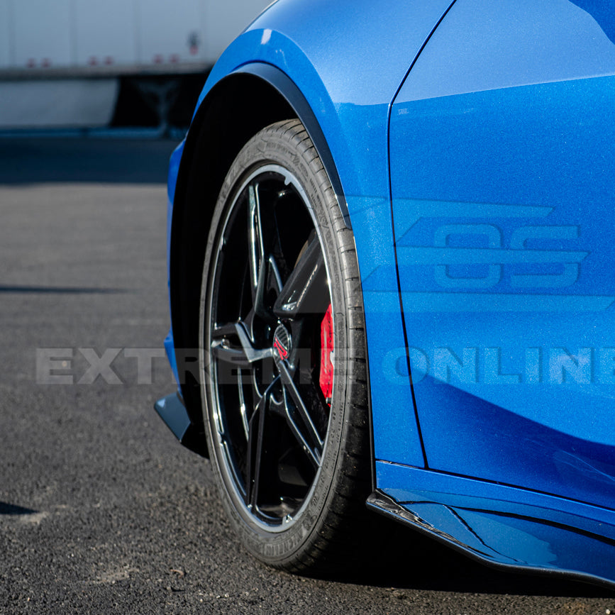 Chevrolet Corvette C8 DRY CARBON FIBER Side Wheel Fender