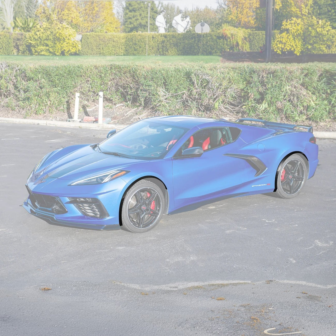 Chevrolet Corvette C8 DRY CARBON FIBER Side Wheel Fender