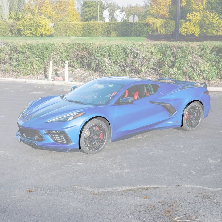 Chevrolet Corvette C8 DRY CARBON FIBER Side Wheel Fender