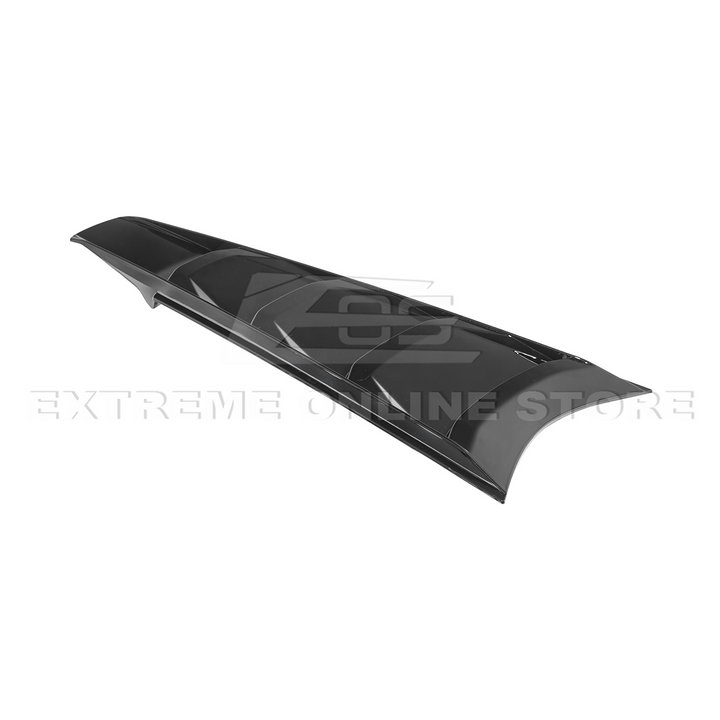 Corvette C8 | ZR1 Style CARBON FLASH Rear Window Vent Louver Cover