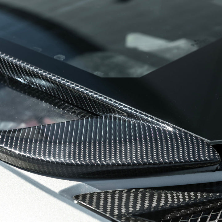 2020-Up Corvette C8 Convertible Rear Hatch Upper HTC Tonneau Window Inserts