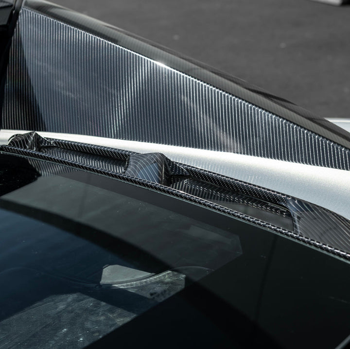 2020-Up Corvette C8 Convertible Rear Hatch Upper HTC Tonneau Window Inserts