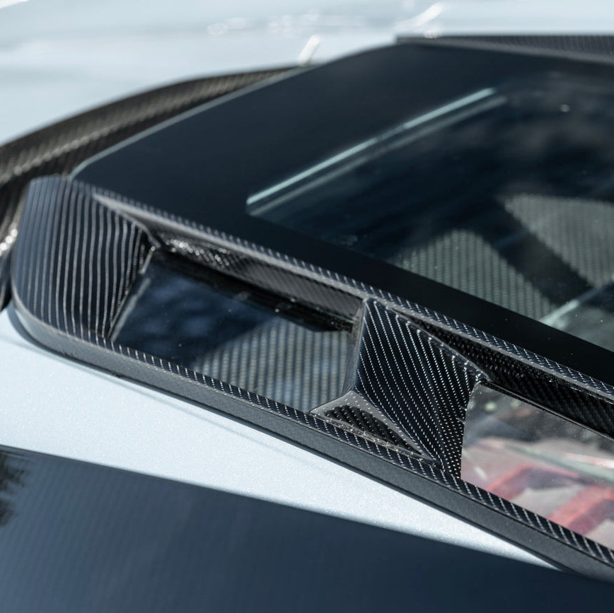 2020-Up Corvette C8 Convertible Rear Hatch Upper HTC Tonneau Window Inserts