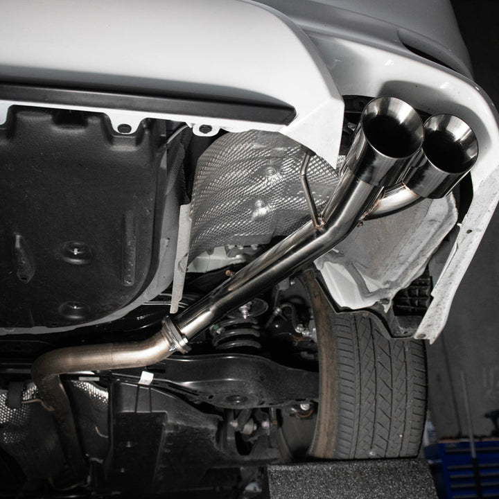 2018-2024 Toyota Camry SE Muffler Delete Single Exit Axle Back Dual Tips Exhaust