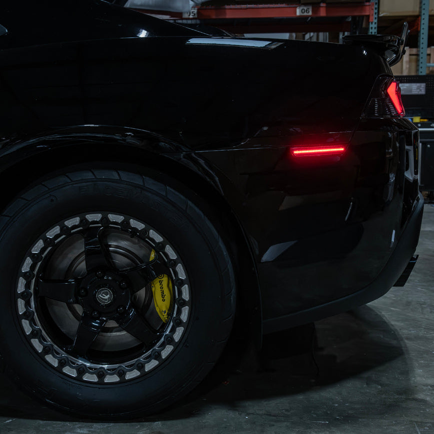 2010-2015 Chevrolet Camaro Rear Red LED Side Marker Lights