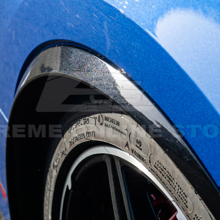 Chevrolet Corvette C8 DRY CARBON FIBER Side Wheel Fender