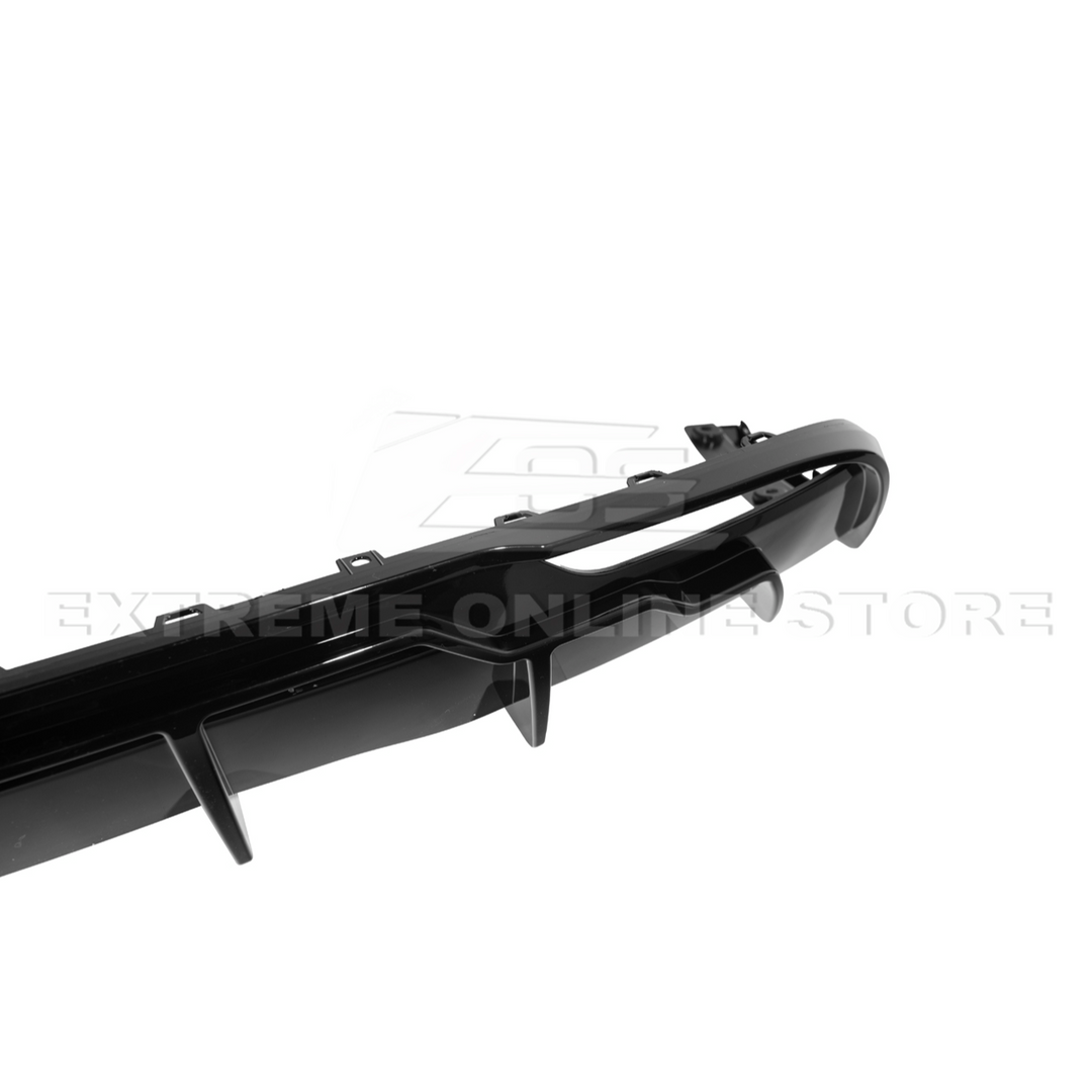 2024-Up Tesla Model 3 Track Style Rear Bumper Diffuser Lip