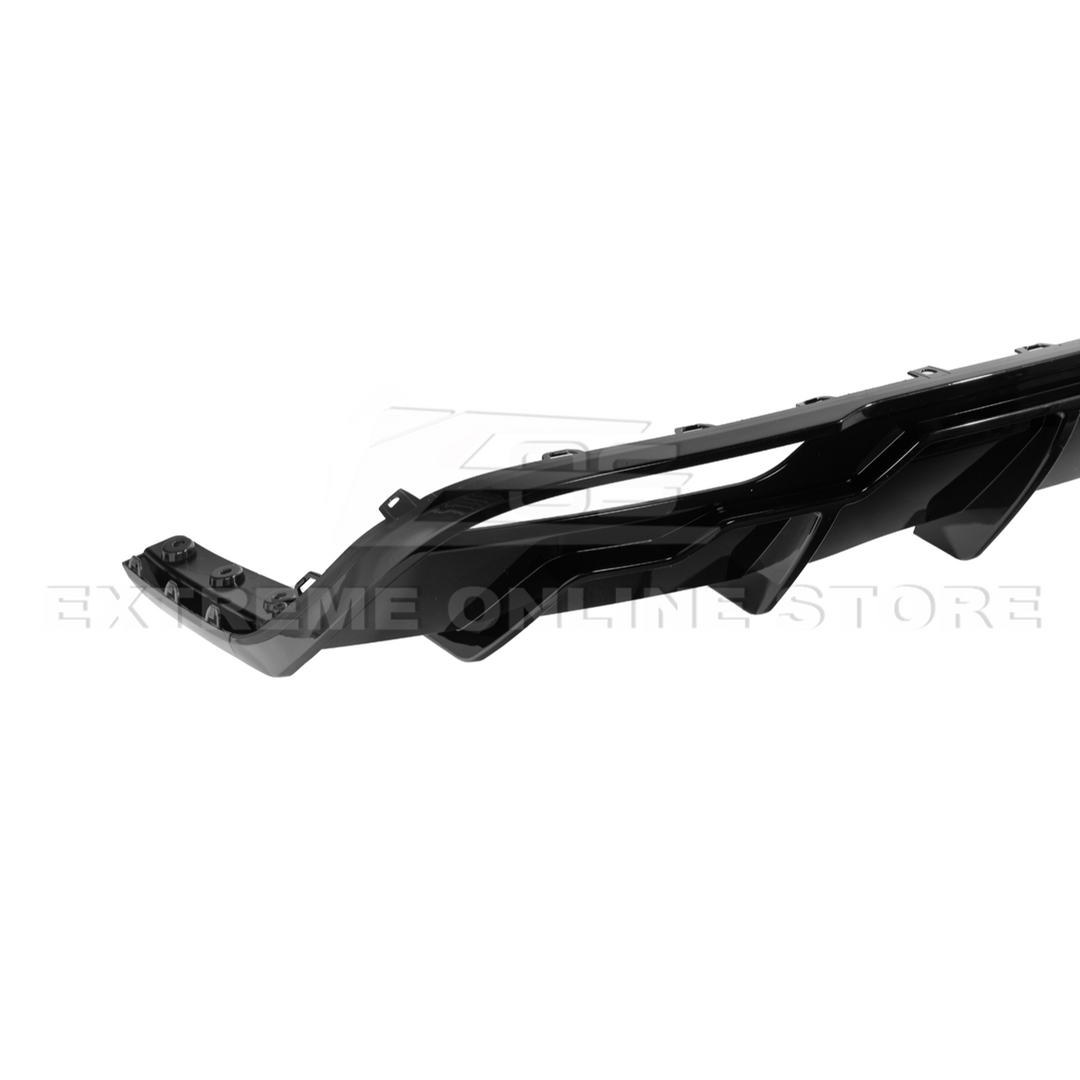 2024-Up Tesla Model 3 Track Style Rear Bumper Diffuser Lip