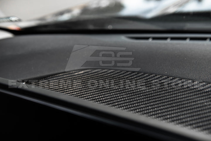 2024-Up Ford Mustang Interior DRY CARBON FIBER Dashboard Trim