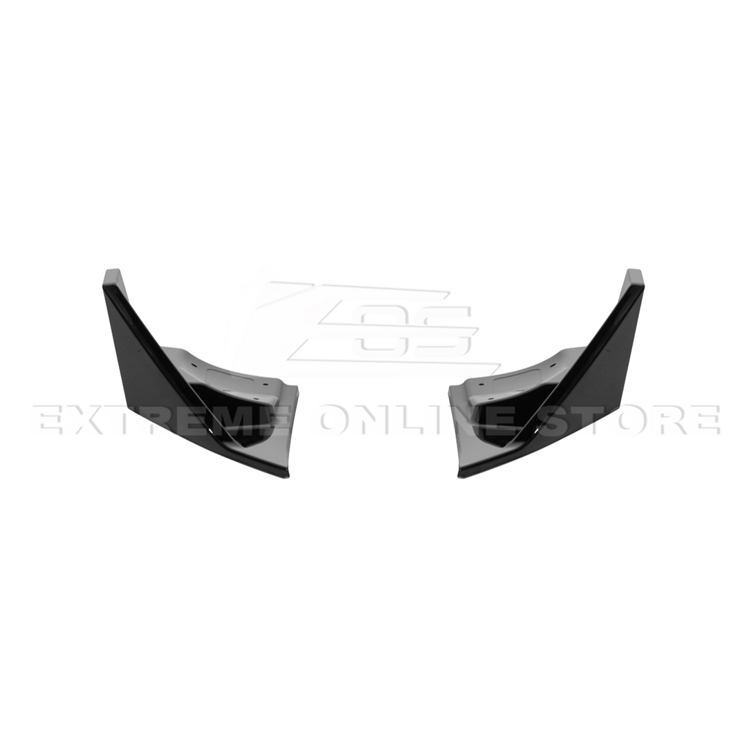 2024-Up Tesla Model 3 Track Style Rear Bumper Diffuser Lip