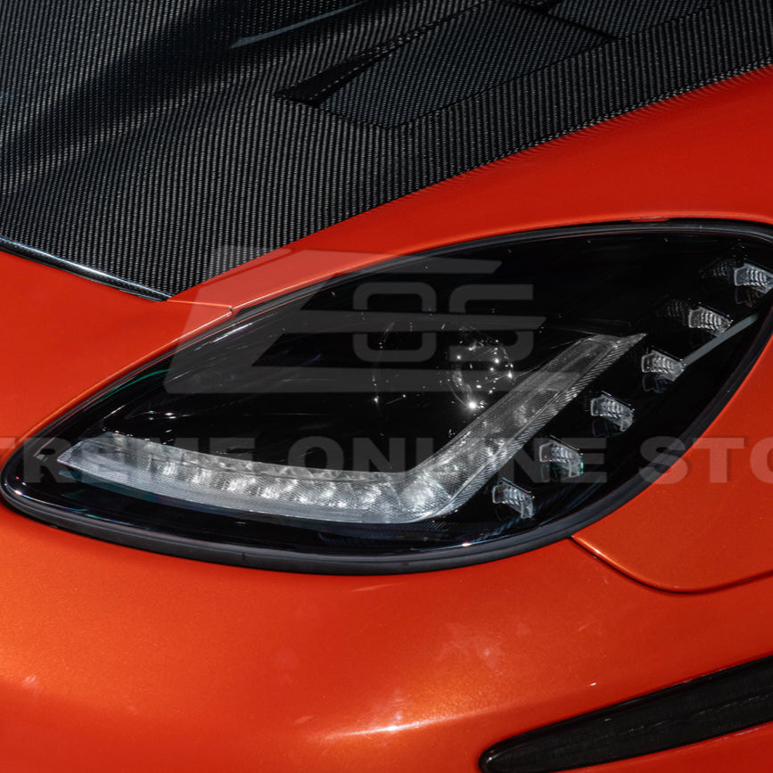 2005-13 Corvette C6 l C7 Style Projector LED Sequential Signal Turn Headlights