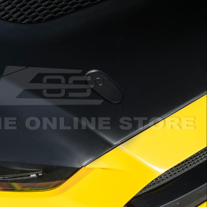 2015-17 Ford Mustang | S650 GTD Style Aluminum Front Hood Vented Cover